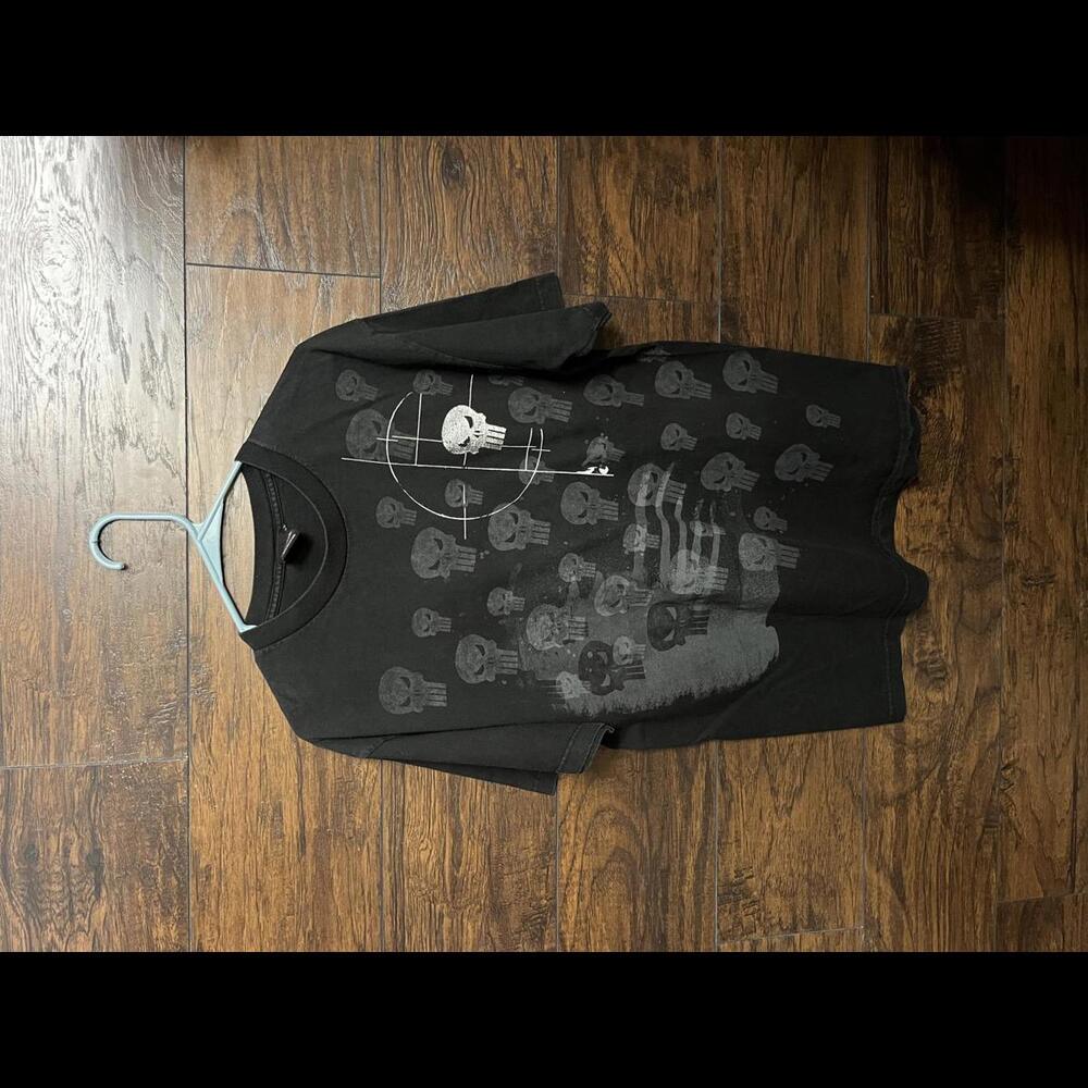 Marvel Punisher Target T-Shirt - Punisher Skull Crosshair
